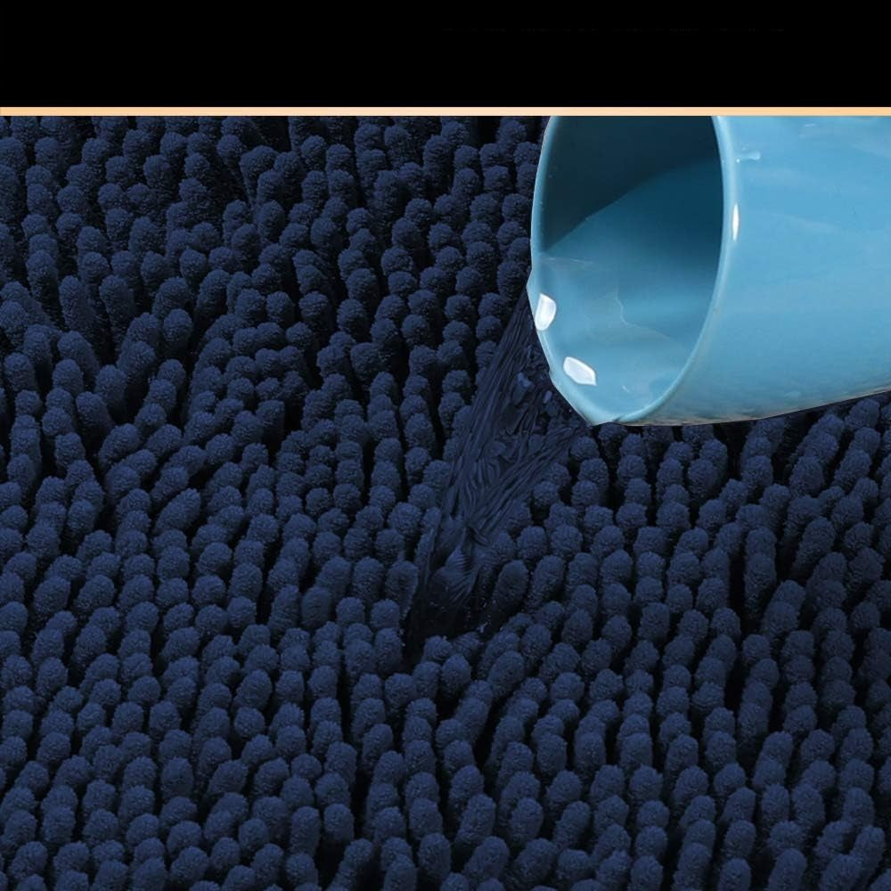 Luxury Microfiber Bath Mat - Non Slip, Quick Dry, Machine Washable