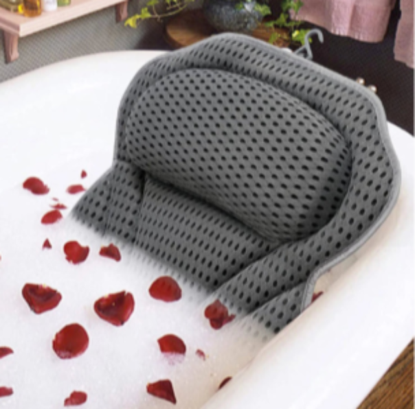 New Mesh Bath Pillow
