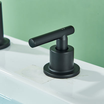 Polished Chrome Brass Mounted Bathroom Sink Faucet 