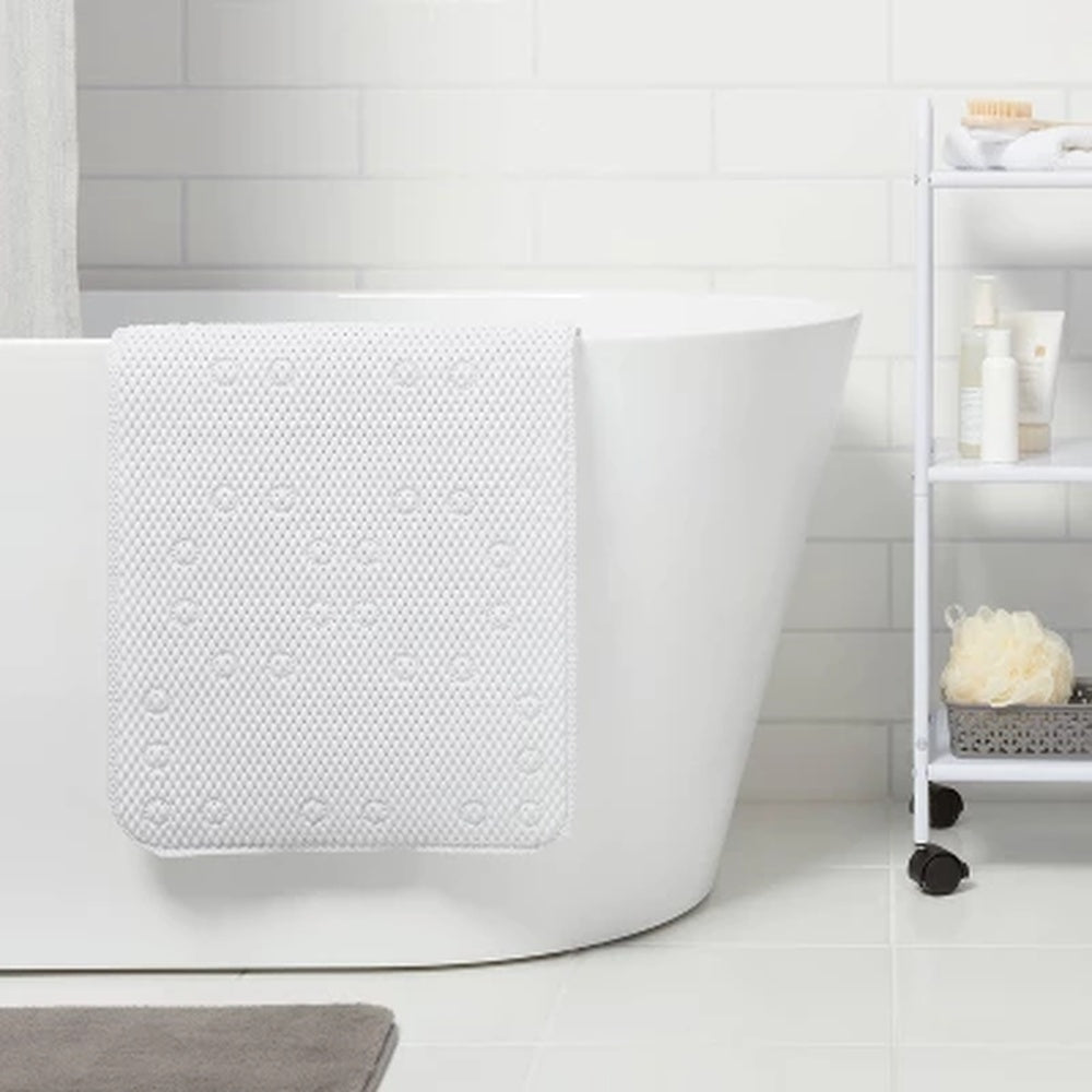 Non-Slip Bath Mat with Suction Cups - Safe & Cushioned Comfort