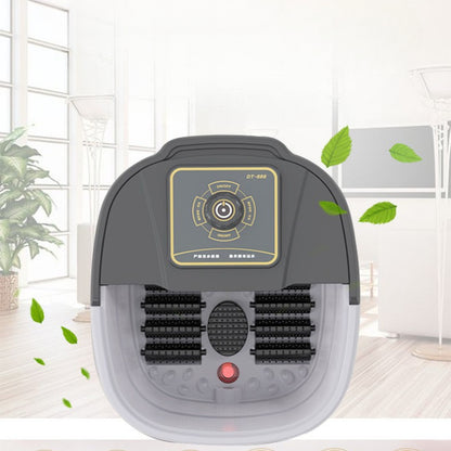 Heated Foot Bath Tub: Automatic Massager & Temp Control