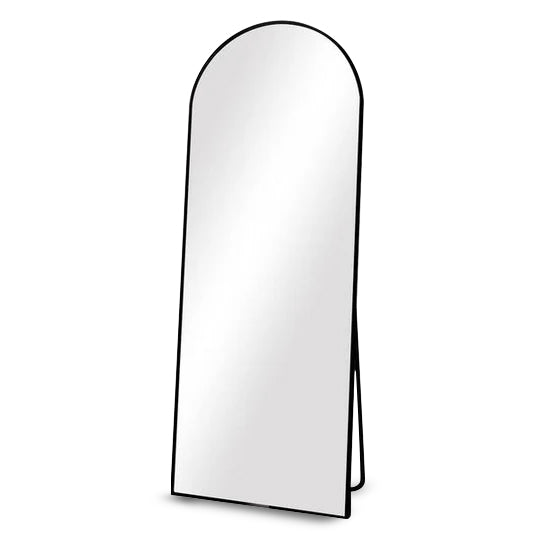 Full Length Arched Mirror 58×19 – Standing or Wall-Mounted